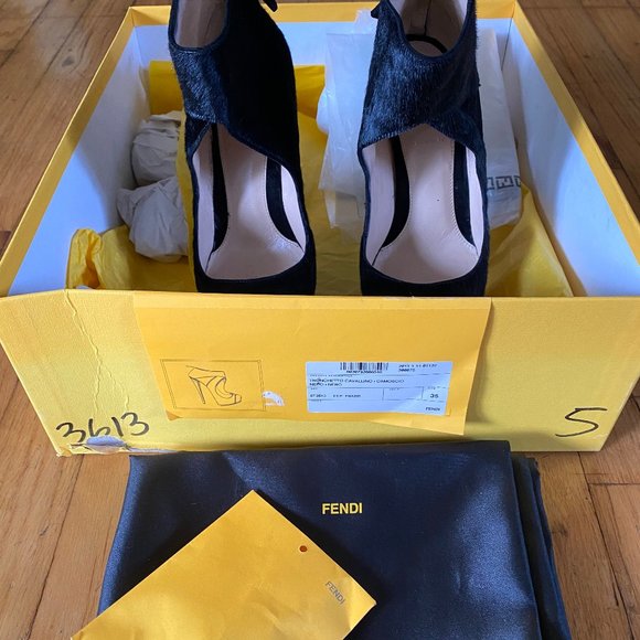 Authentic- Fendi Booties - Picture 3 of 8